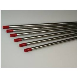 TUNGSTENO 2% TORIO 1.6x150mm 1/16" (punta roja)